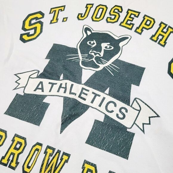 Vintage Y2K St. Joseph's Top Tee T-shirt Size: XS - Picture 4 of 5